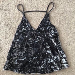 American Eagle velvet tank!